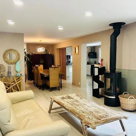 De Gamme 11 Personnes Jacuzzi Prive Feriehus Lacanau